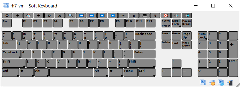 Soft Keyboard in a Guest Virtual Machine
