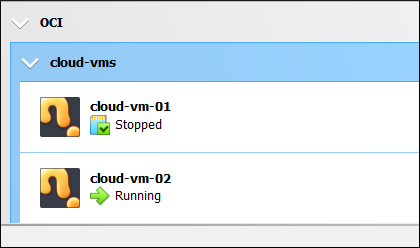 OCI Group, Containing Cloud VMs