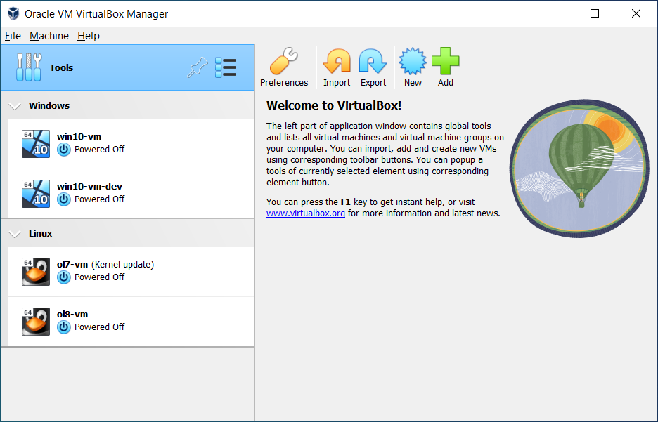 Oracle Vm Virtualbox